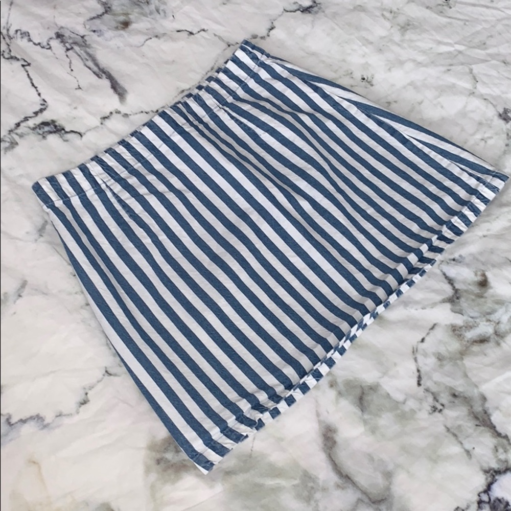 Striped skirt